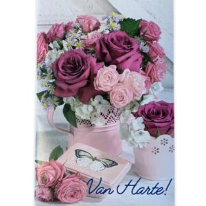 felicitatie wenskaart