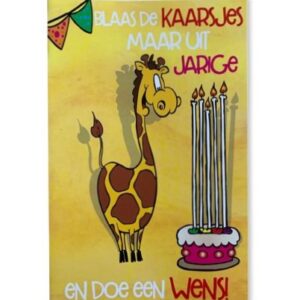 felicitatie wenskaart