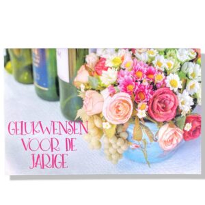 voor de jarige