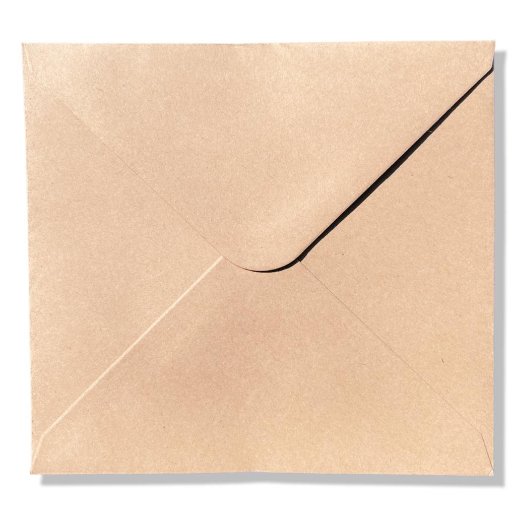 Kraft envelop 11,5x12,5cm Kraft envelop 11,5x12,5cm