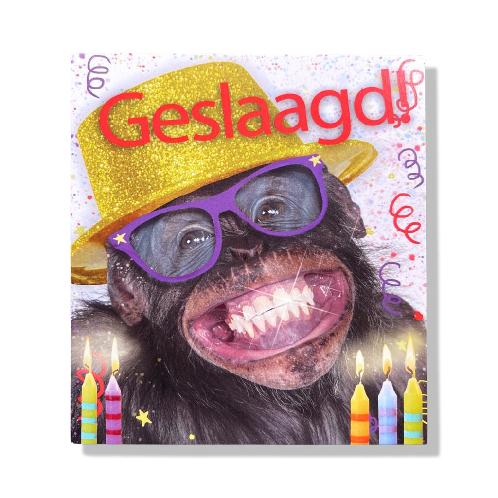 Geslaagd Wenskaart Geslaagd Wenskaart