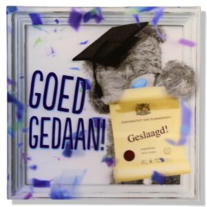Luxe Geslaagd Wenskaart Goed Gedaan!