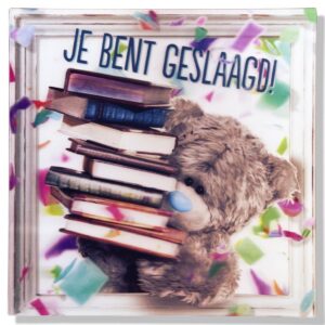 luxe geslaagd wenskaart je Bent Geslaagd!