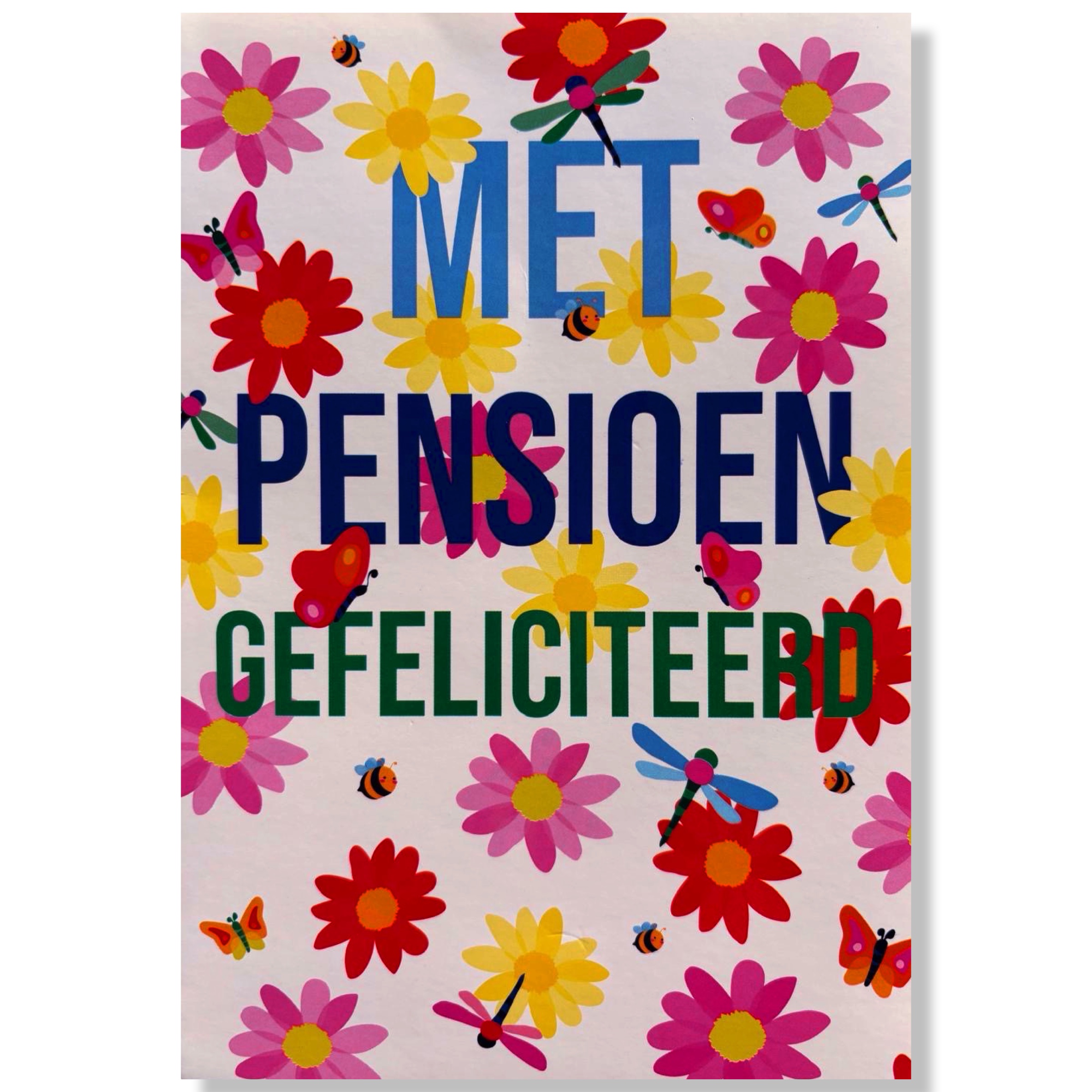 Pensioen Wenskaart Pensioen Wenskaart