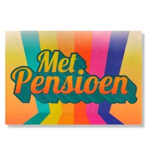 Pensioen Wenskaart