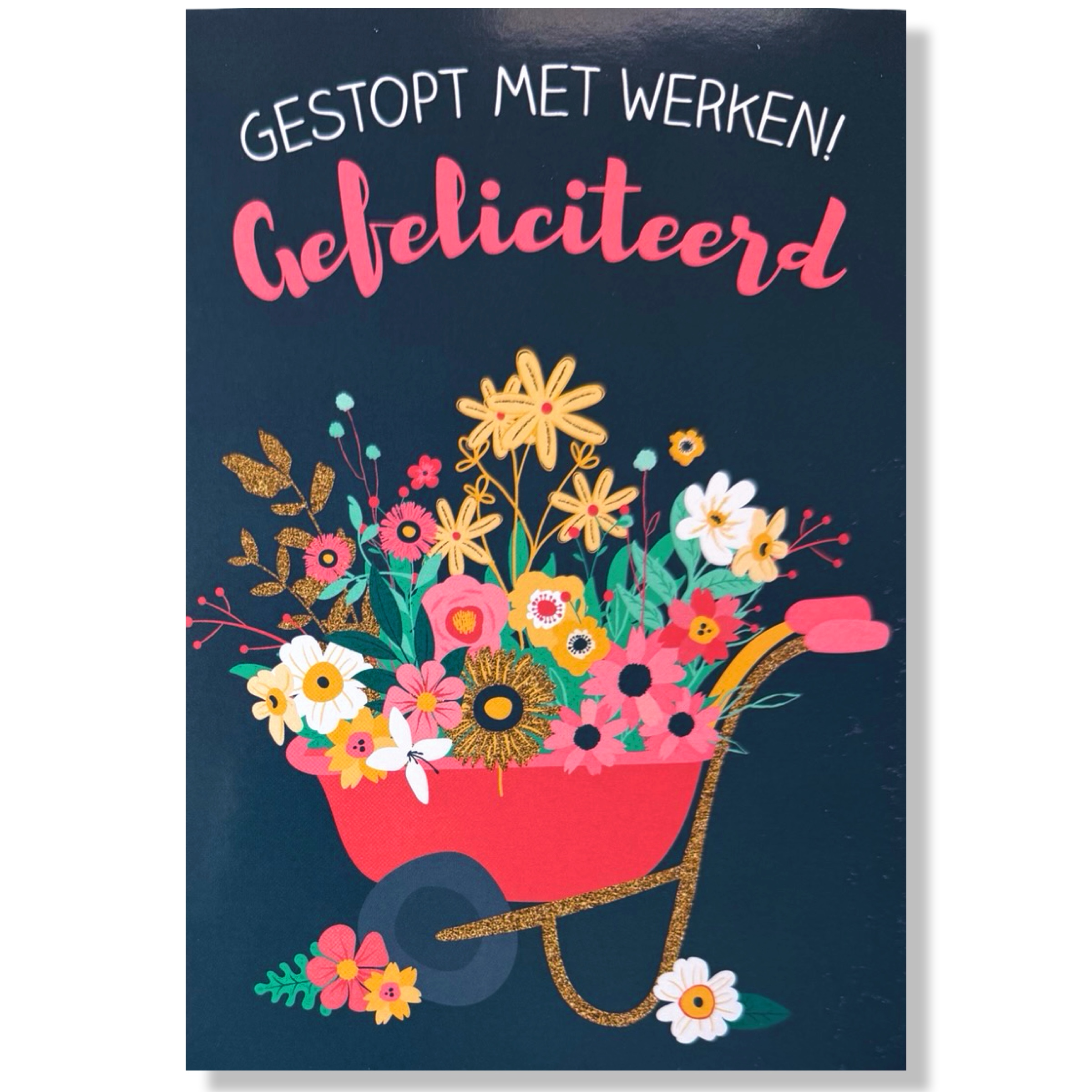 Gestopt met Werken Wenskaart Gestopt met Werken Wenskaart