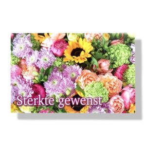 sterkte gewenst wenskaart