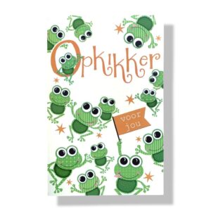 opkikker voor jou beterschap wenskaart