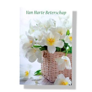 van harte beterschap wenskaart