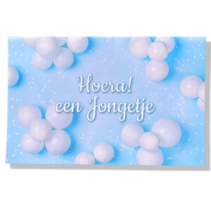 Hoera! Een Jongetje!