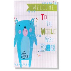 Welcome To The World Baby Boy