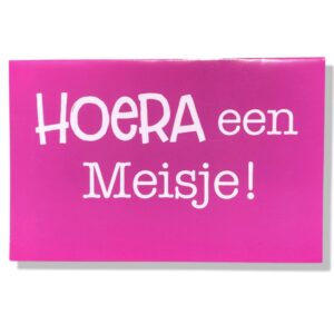 Hoera een Meisje!