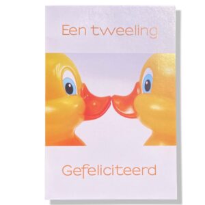 Een Tweeling Gefeliciteerd