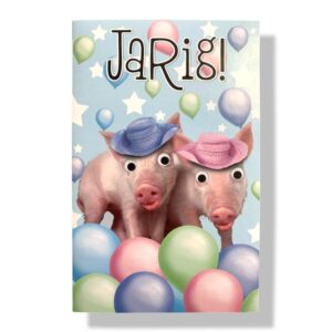 jarig verjaardag wenskaart