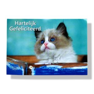 hartelijk gefeliciteerd wenskaart