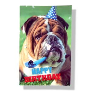 happy birthday wenskaart hond