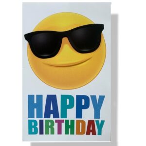happy birthday wenskaart smiley