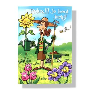 je bent jarig felicitatie wenskaart