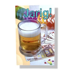 Jarig! wenskaart