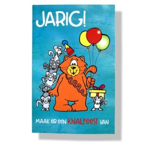 Jarig verjaardagskaart