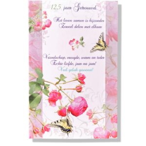 12,5 jaar getrouwd