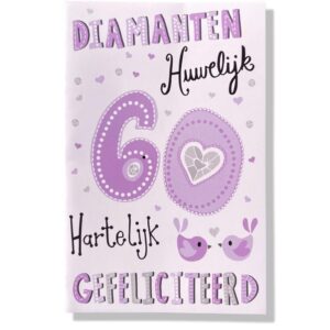 Diamanten Huwelijk 60 jaar getrouwd