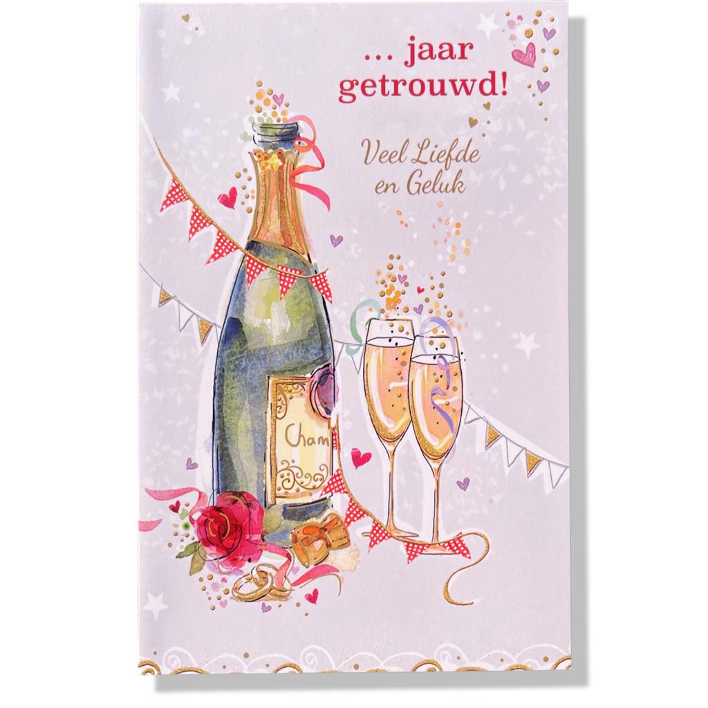 HUW025 ... jaar getrouwd!