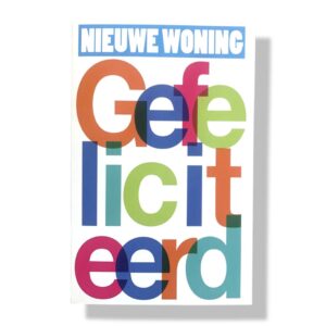 nieuwe woning wenskaart