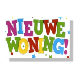 nieuwe woning wenskaart