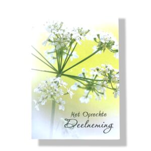 Oprechte deelneming