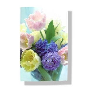 blanco wenskaarten bloemen