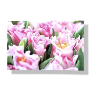 blanco wenskaart bloemen