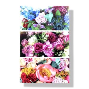 blanco wenskaart bloemen