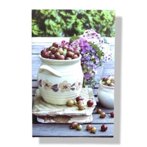 blanco wenskaart bloemen