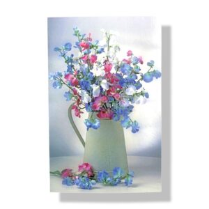 blanco wenskaart bloemen