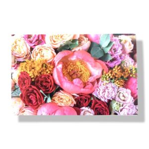 blanco wenskaart bloemen