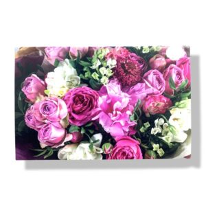 blanco wenskaart bloemen