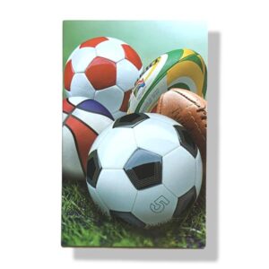 blanco wenskaart sport