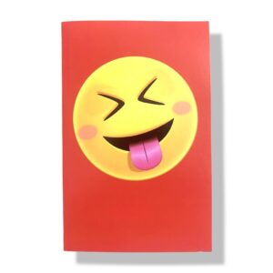 blanco wenskaart gekke smiley