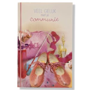 Communie wenskaart ballerina