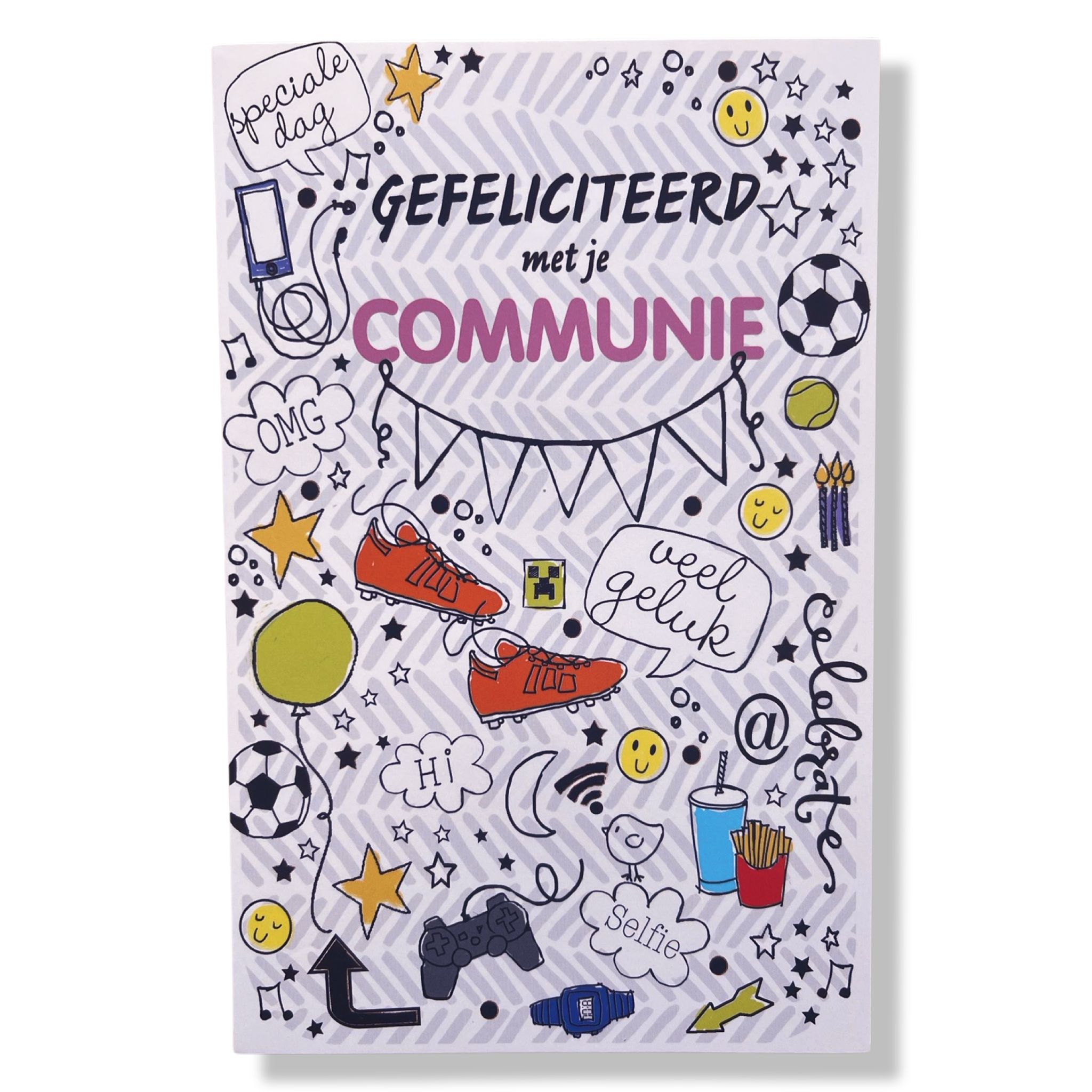 Communie Wenskaart Jongen01 Communie Wenskaart Jongen