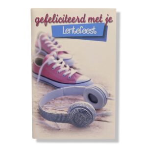 Lentefeest Wenskaart Koptelefoon