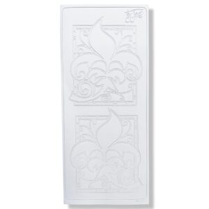 Peel-off Stickervel Wit Groot Blad