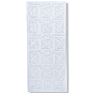 Peel-off Stickervel Wit Hoekjes en randjes