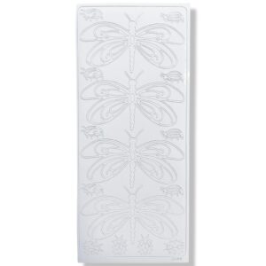 Peel-off Stickervel Wit Libelle
