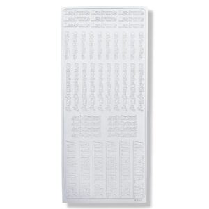 Peel-off Stickervel Wit Alligator Bay
