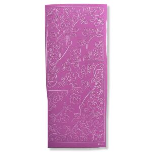 Peel-off Stickervel Roze Hoeken