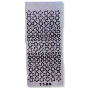 Peel-off Stickervel Wit Sterretjes