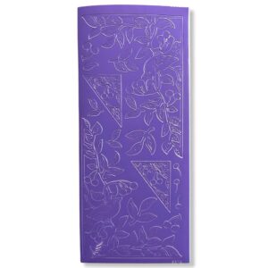 Peel-off Stickervel Lila Takjes