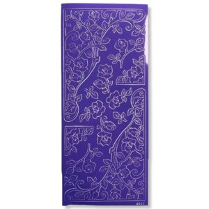 Peel-off Stickervel Lila Takjes